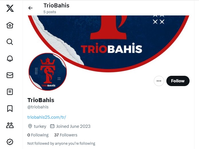 Triobahis Twitter